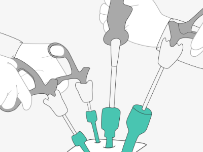Core skills in laparoscopy